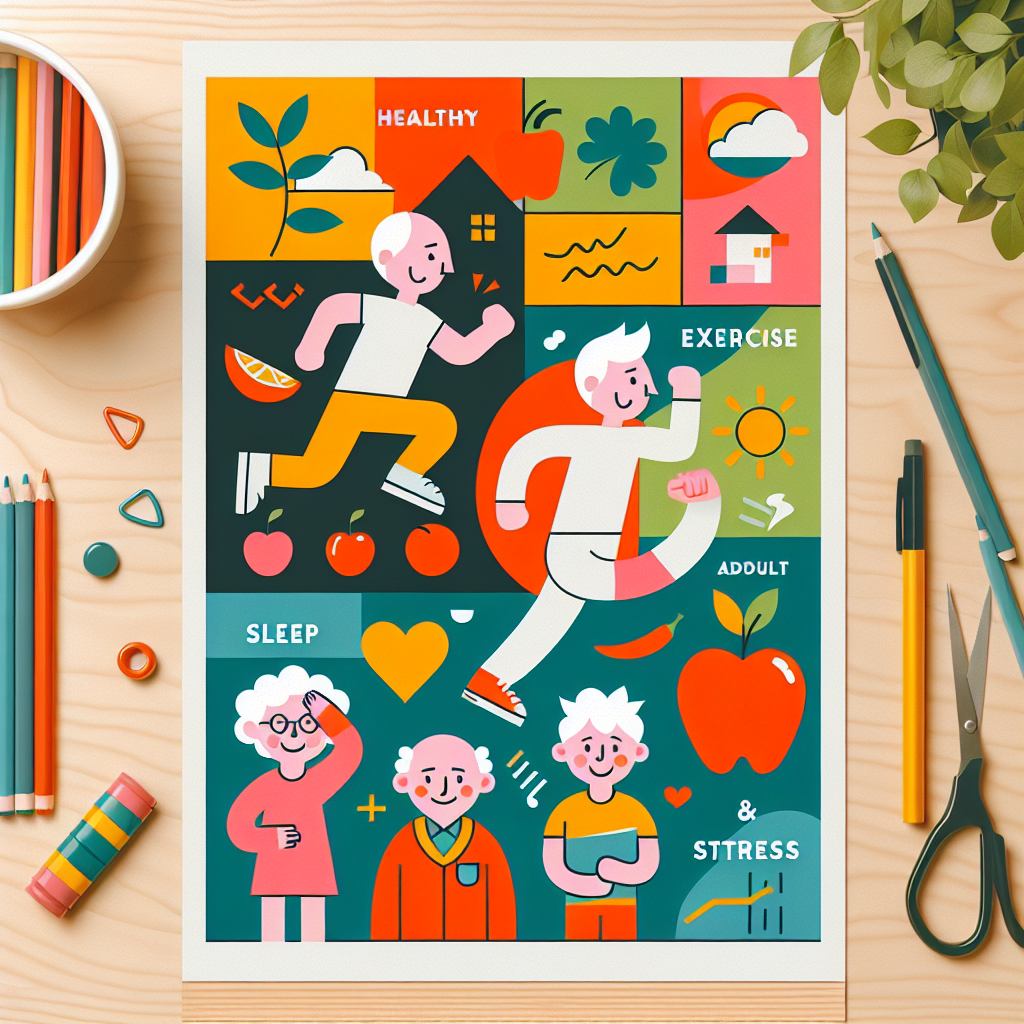 Inspirasi Poster Hidup Sehat yang Mudah Digambar untuk Semua Usia