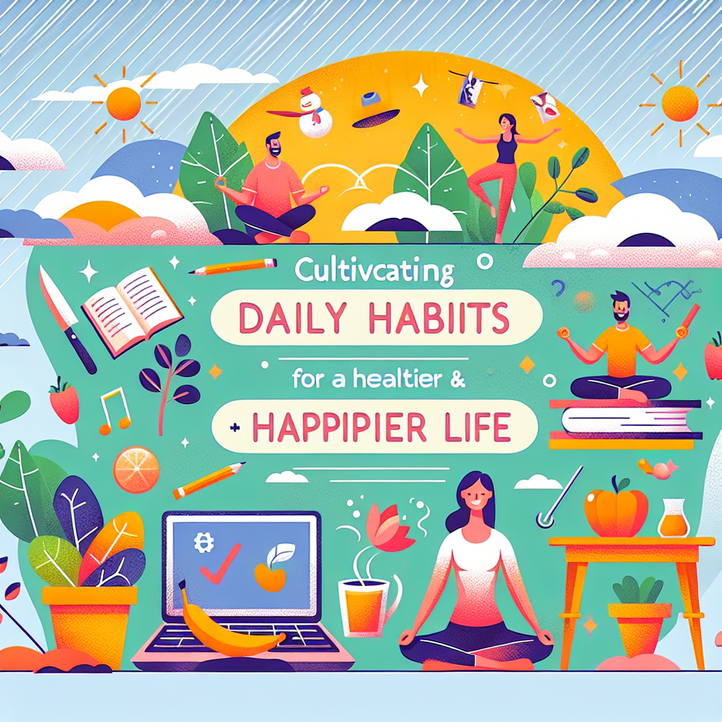 Menyusun Kebiasaan Harian untuk Hidup Lebih Sehat dan Bahagia