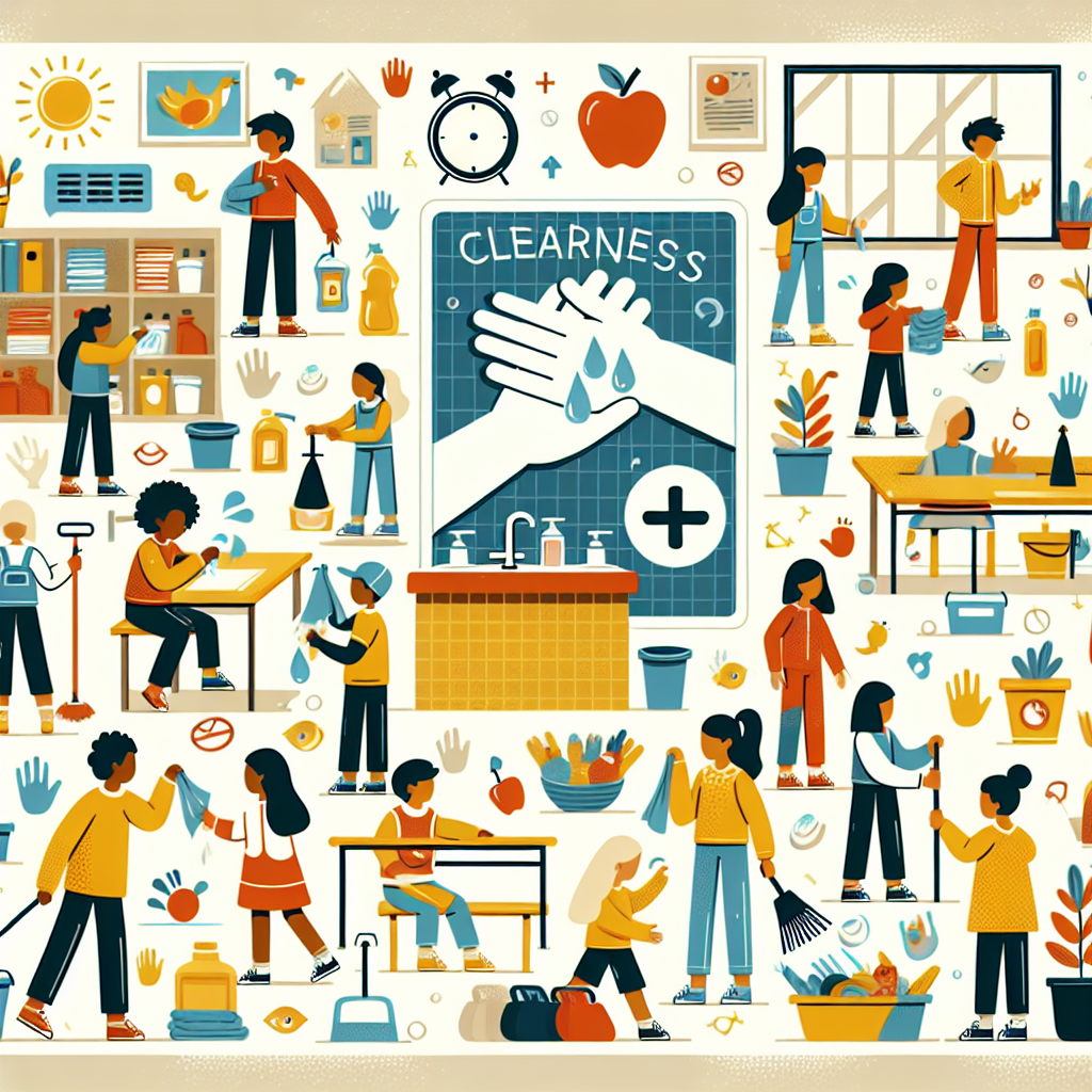 Memupuk Kebiasaan Sehat: Poster Kreatif untuk Hidup Bersih di Sekolah