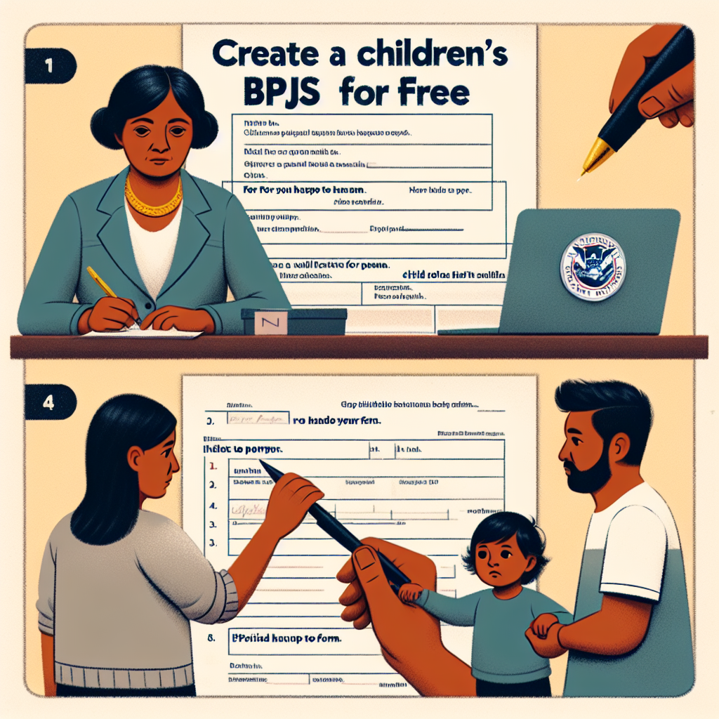 Panduan Lengkap Cara Membuat BPJS Anak Secara Gratis
